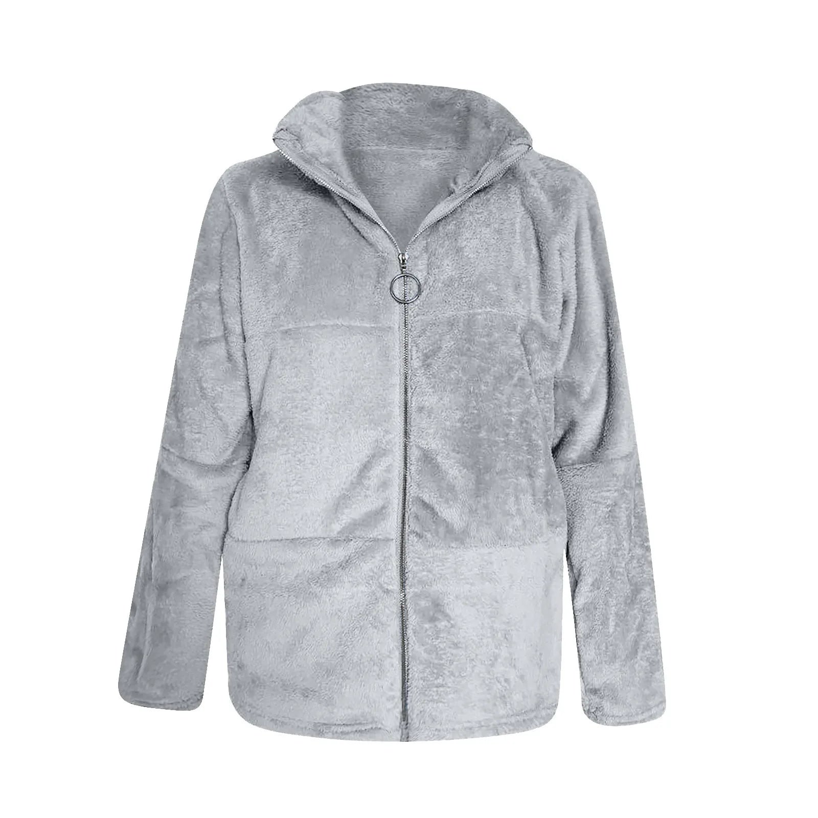 Women’s Faux Fur Coat – Plush Oversized Winter Jacket