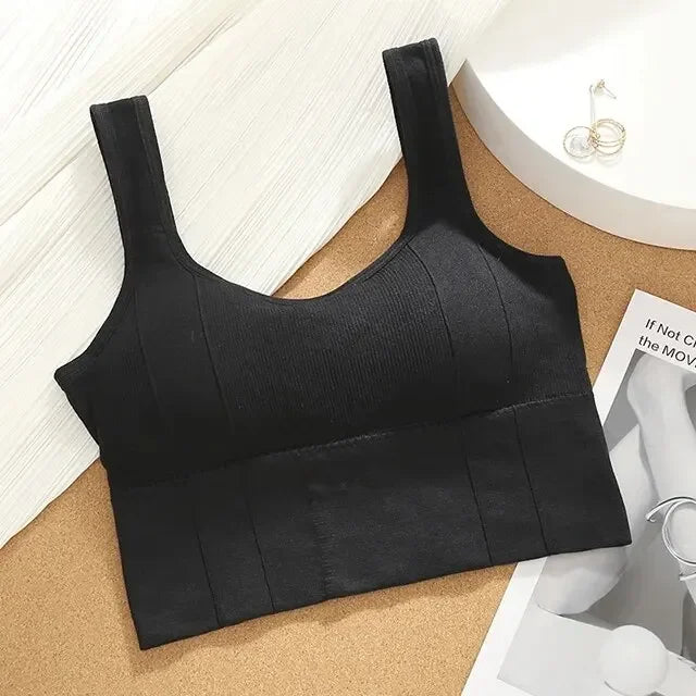 Seamless Sports Bra , Breathable, Anti-Sweat, Push Up Yoga & Workout Top