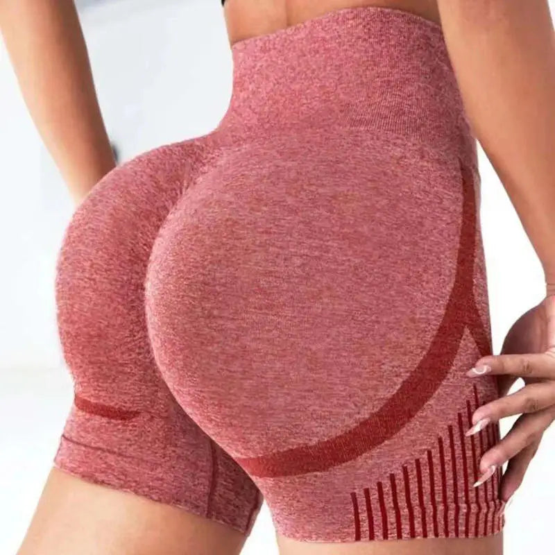 Women’s High Waist Yoga Shorts, Workout & Running Fitness Shorts