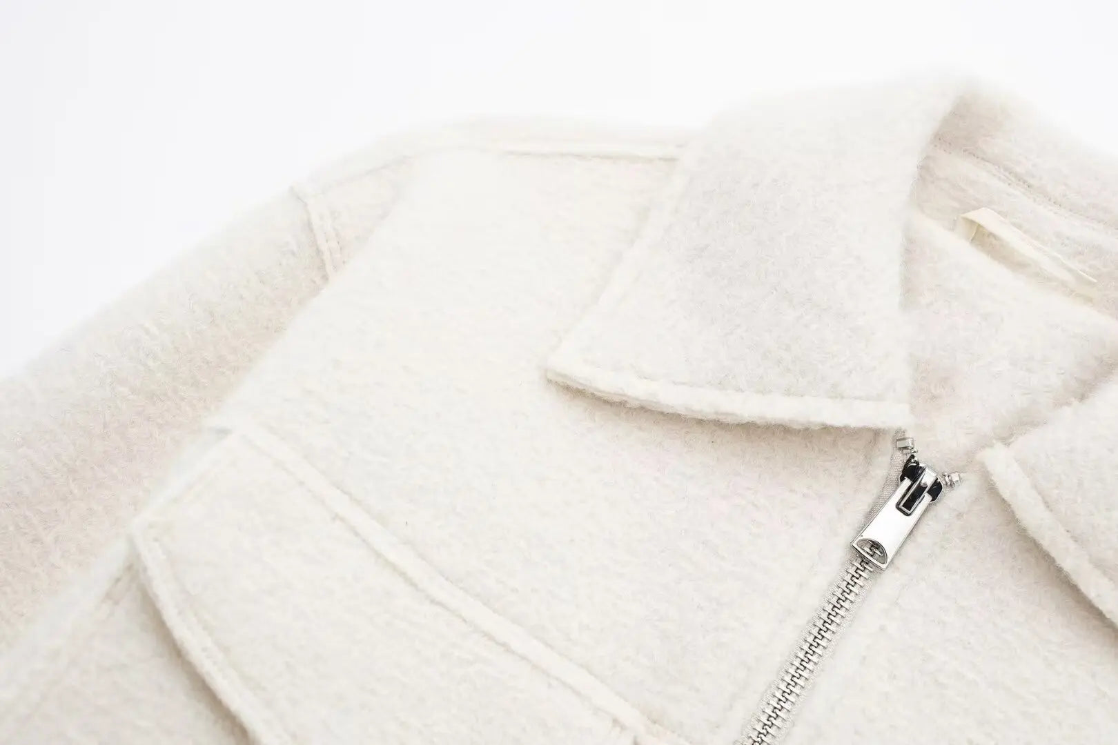Women’s Casual Zipper Jacket – Elegant Autumn Outerwear