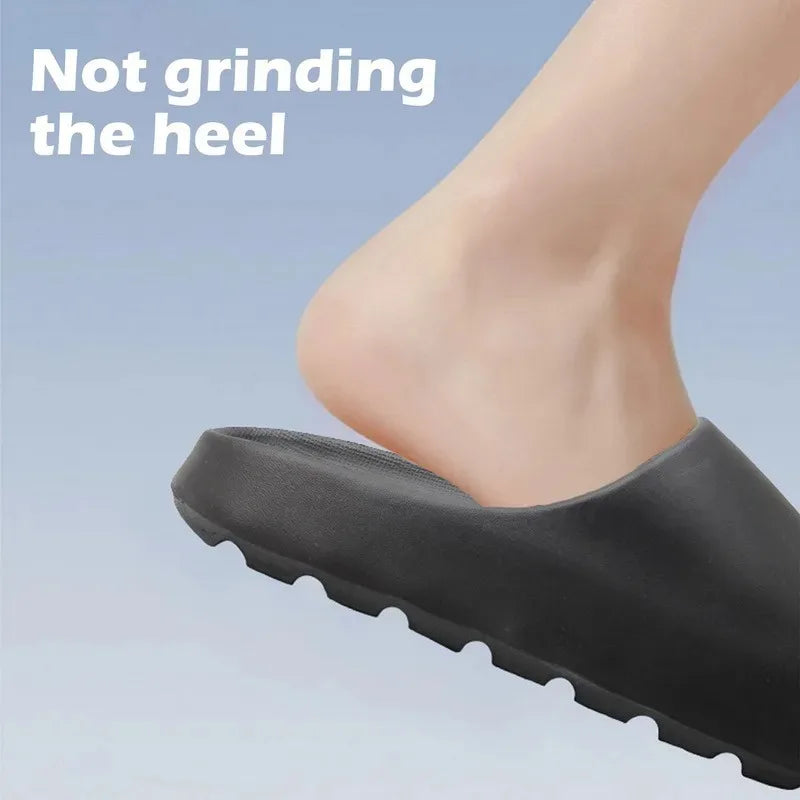 Unisex Cloud Slides, Thick-Soled EVA Summer Slippers & Beach Sandals