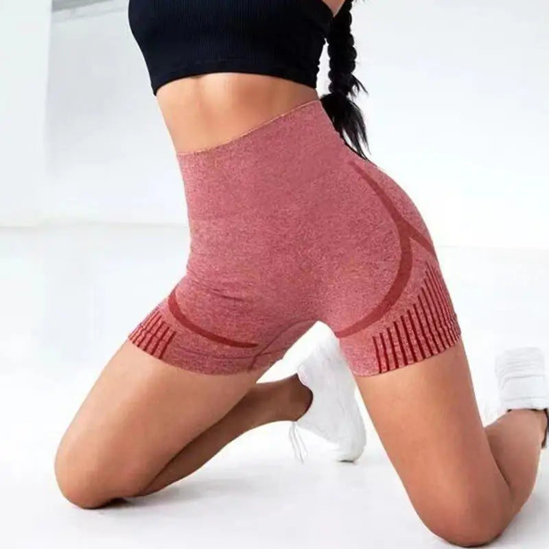 Women’s High Waist Yoga Shorts, Workout & Running Fitness Shorts