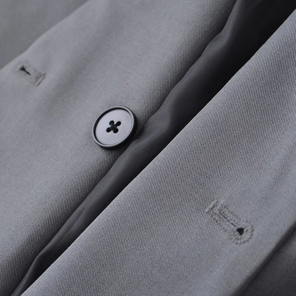 Women’s Double-Breasted Blazer – Chic Office Outerwear