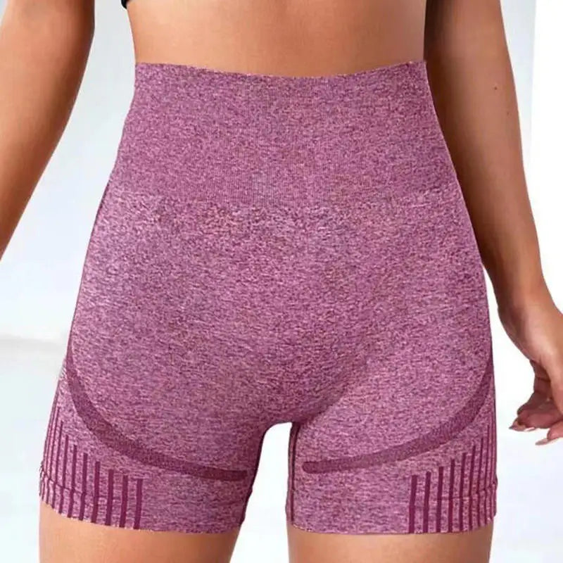 Women’s High Waist Yoga Shorts, Workout & Running Fitness Shorts
