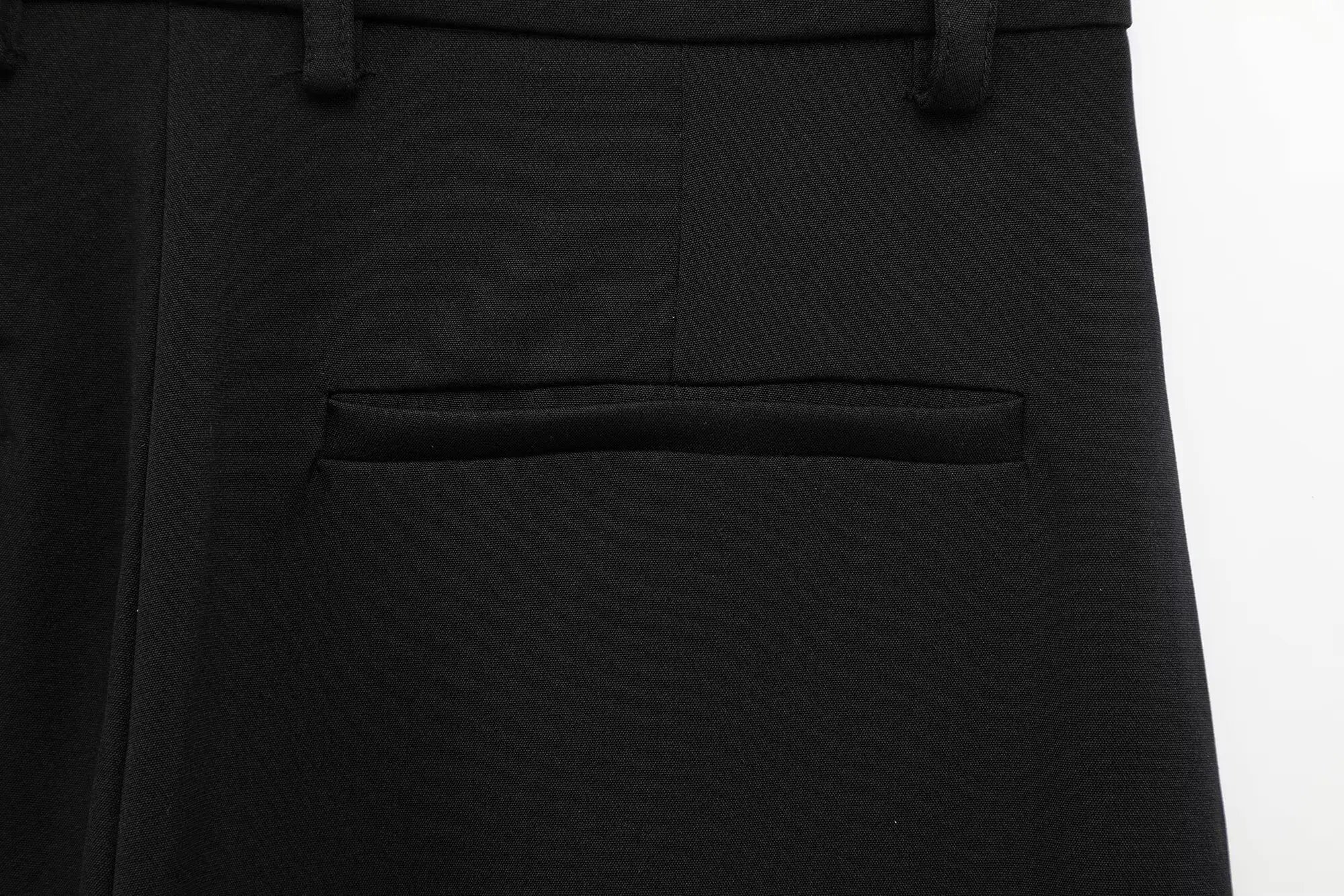 Women’s Spring Pantsuit Set – Zipper Top & Straight-Leg Trousers 2025
