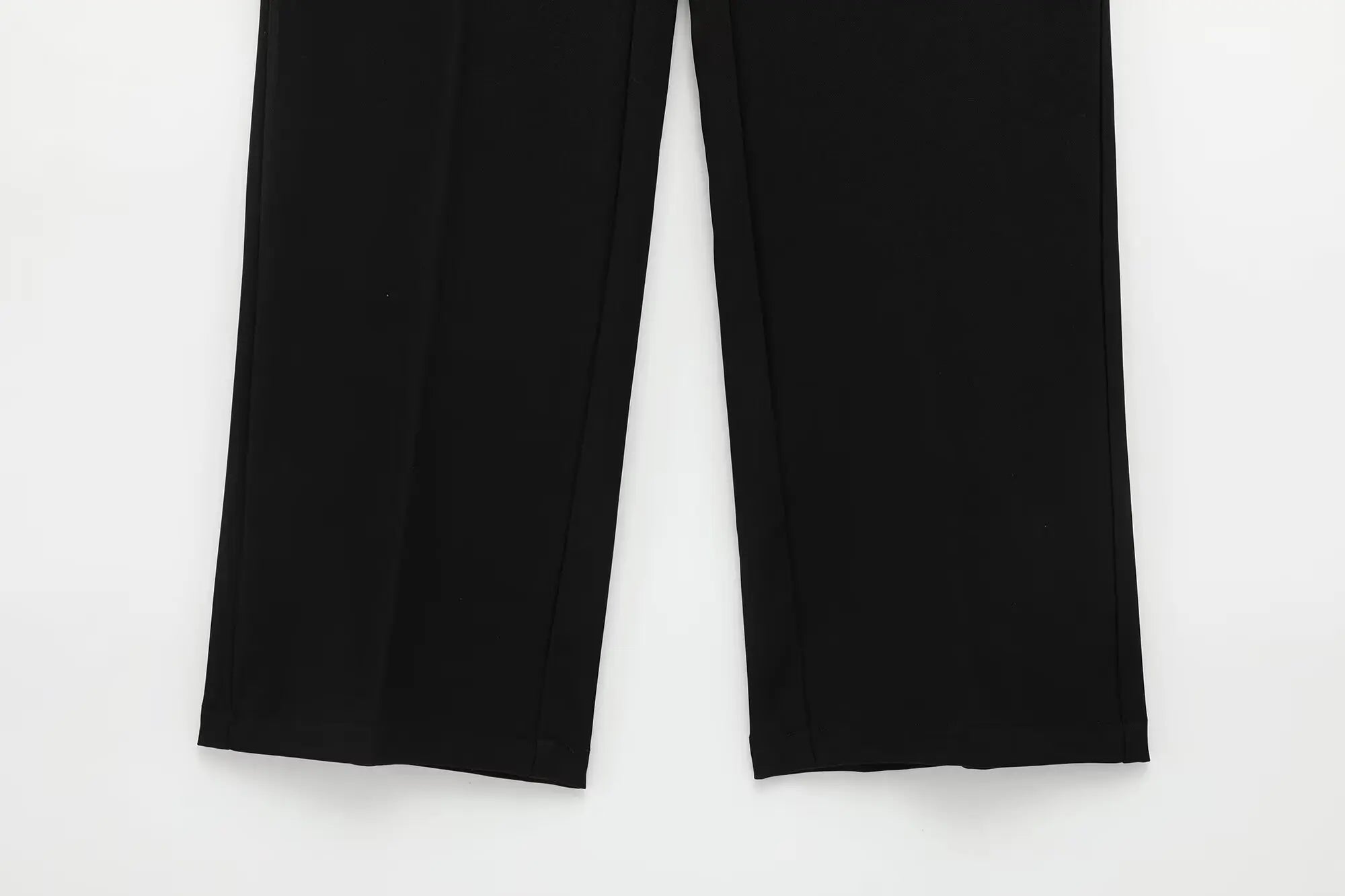 Women’s Spring Pantsuit Set – Zipper Top & Straight-Leg Trousers 2025