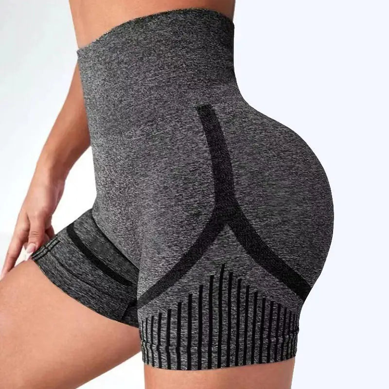 Women’s High Waist Yoga Shorts, Workout & Running Fitness Shorts