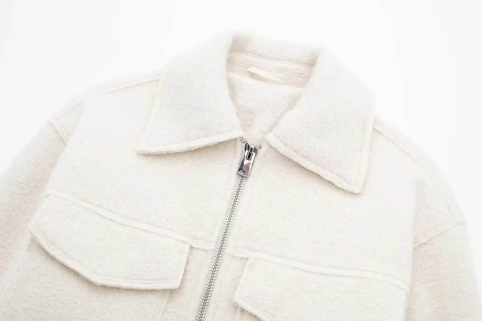 Women’s Casual Zipper Jacket – Elegant Autumn Outerwear