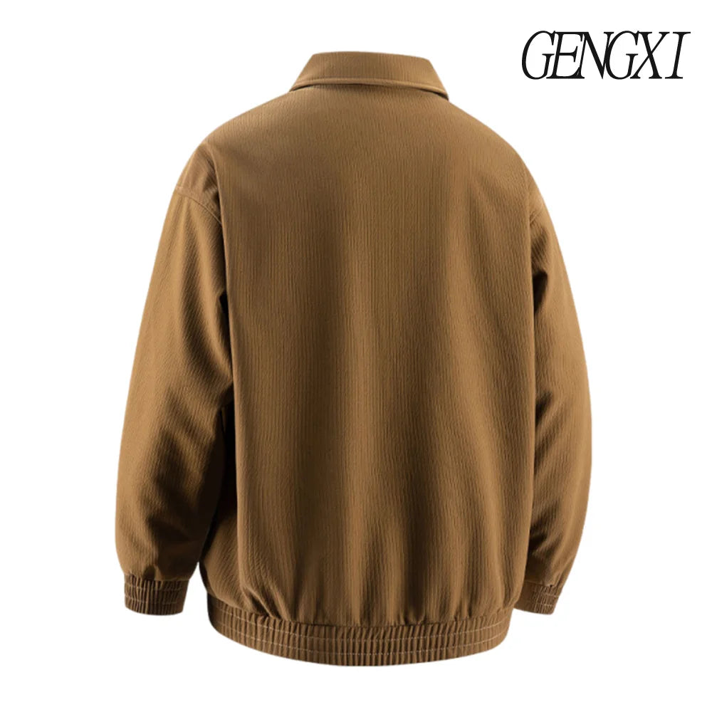 Men’s Retro Workwear Jacket – Cityboy Pilot Style Autumn/Winter Coat