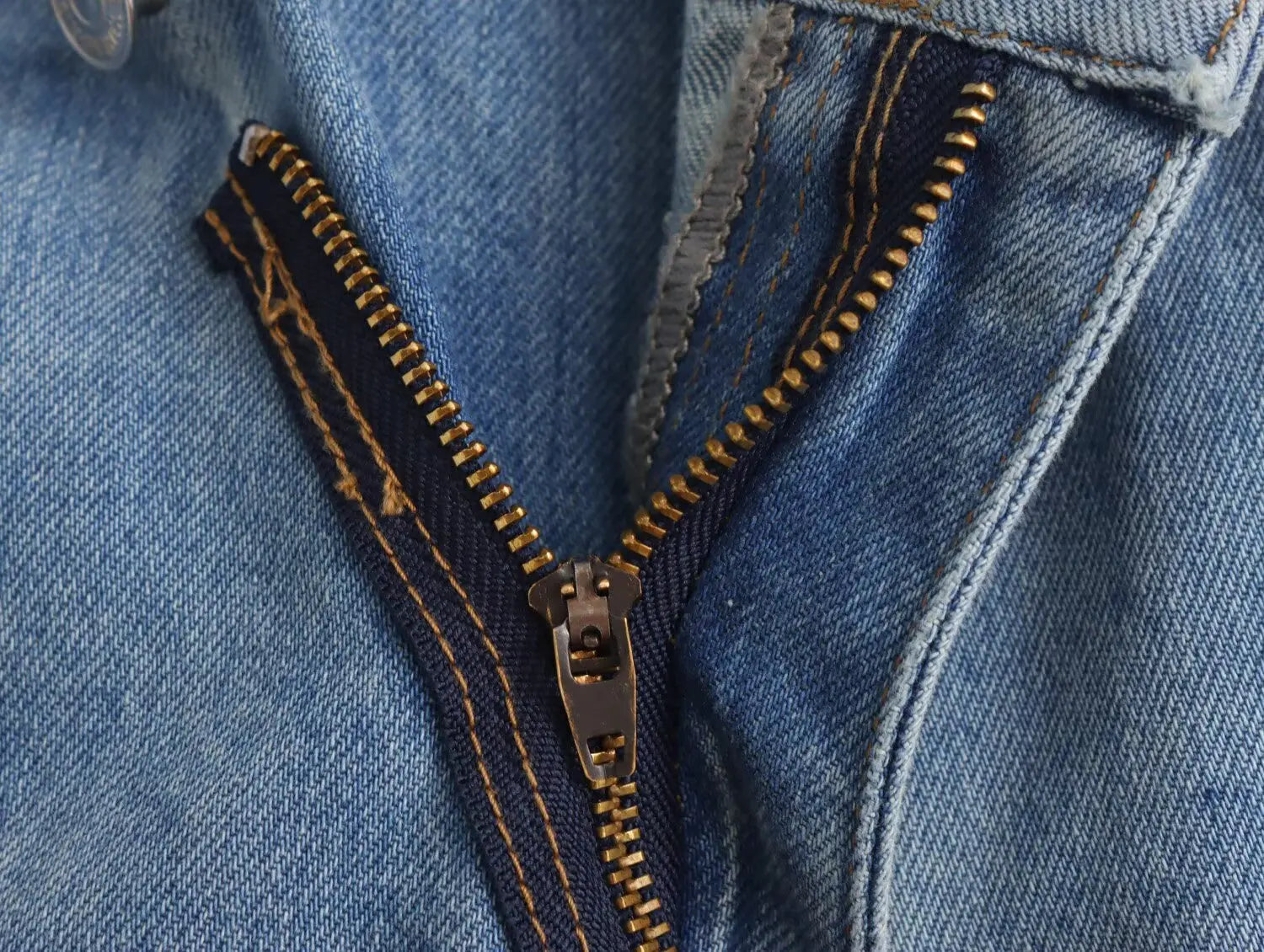 Women’s Asymmetric Denim Trousers – High Waist Wide Leg Jeans 2025