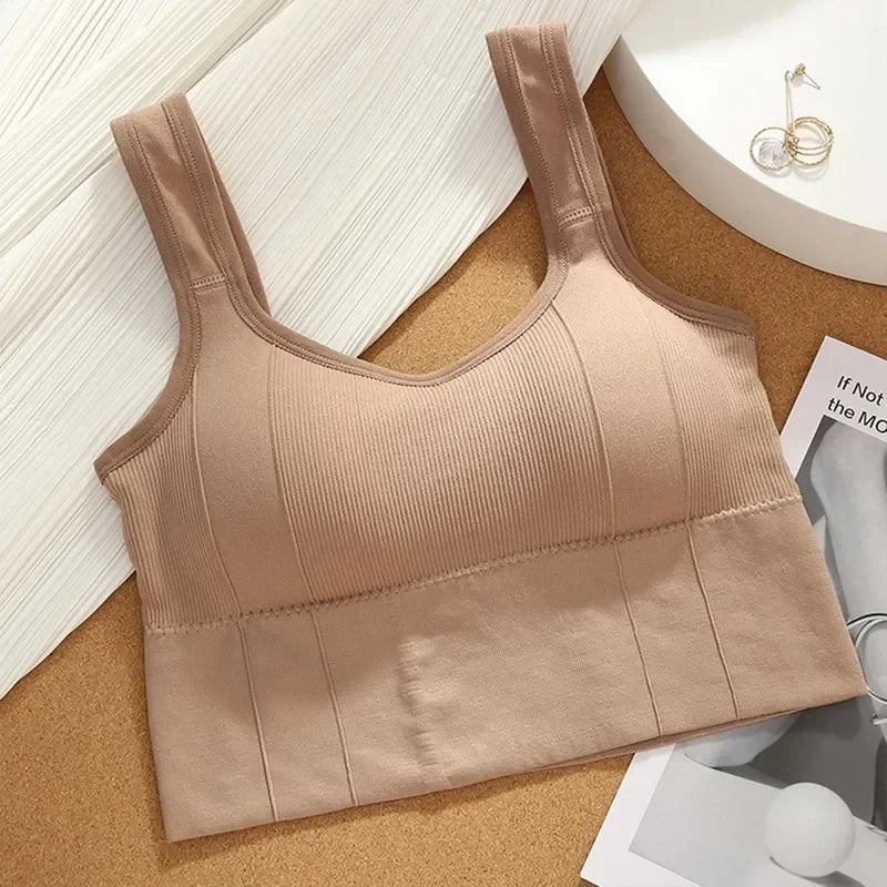 Seamless Sports Bra , Breathable, Anti-Sweat, Push Up Yoga & Workout Top