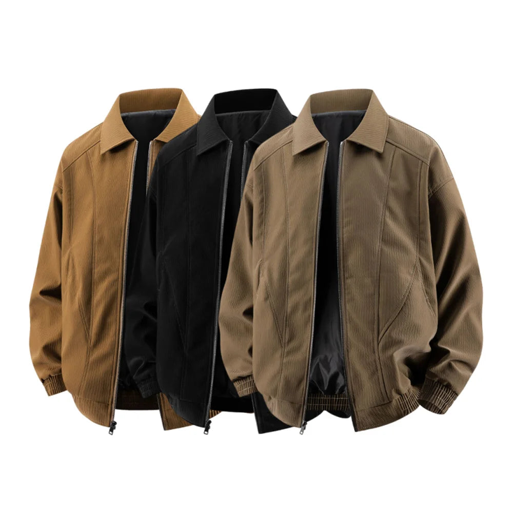 Men’s Retro Workwear Jacket – Cityboy Pilot Style Autumn/Winter Coat