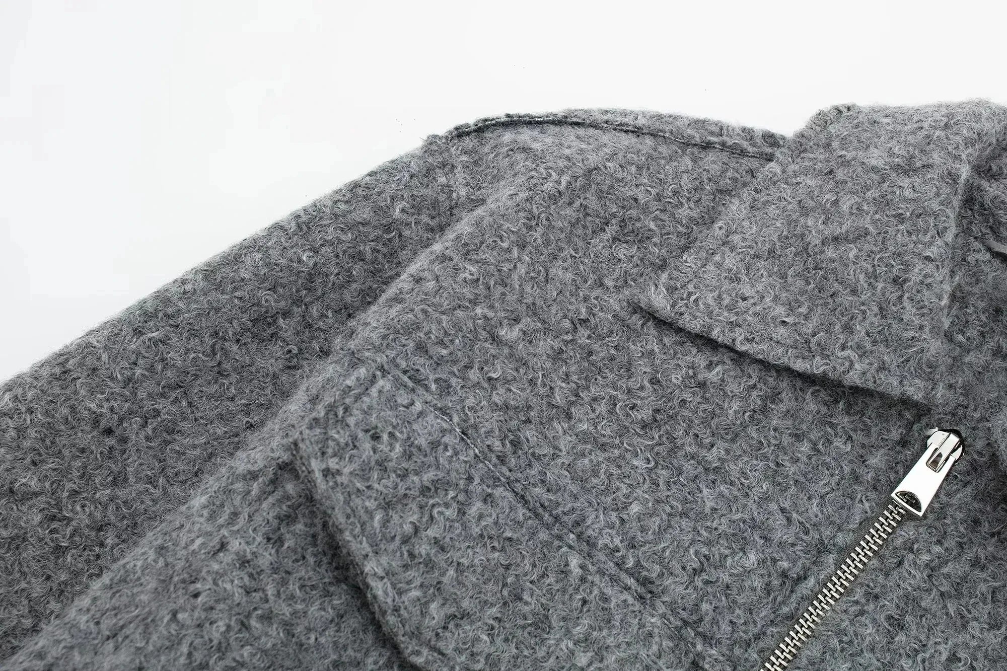 Women’s Casual Zipper Jacket – Elegant Autumn Outerwear
