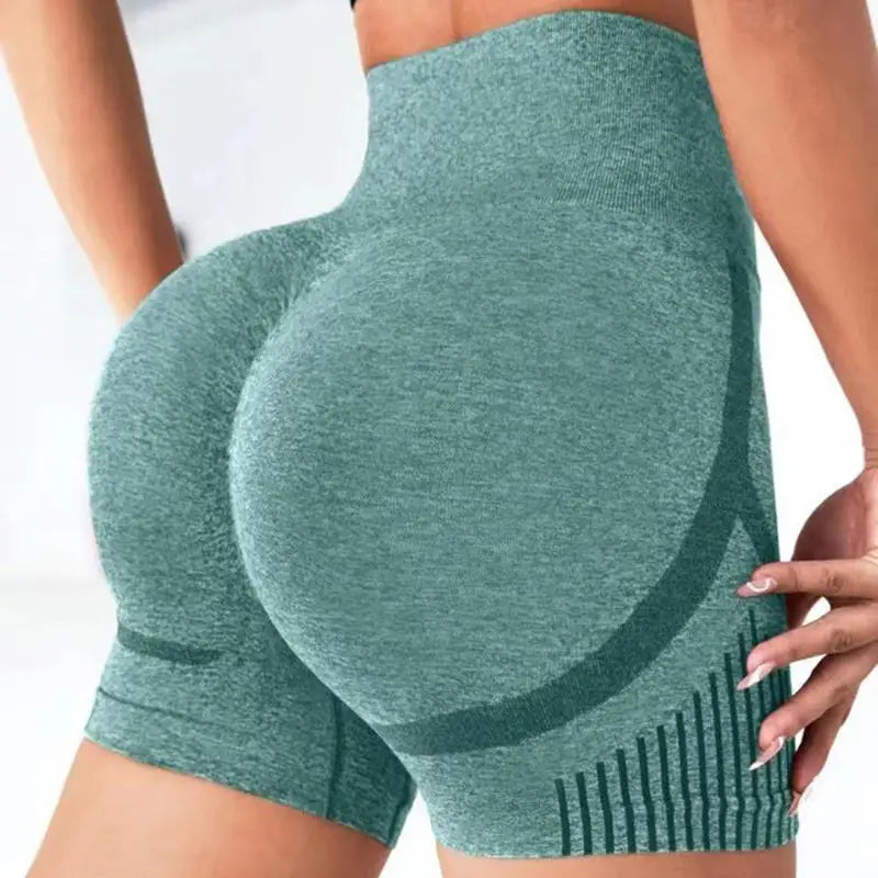 Women’s High Waist Yoga Shorts, Workout & Running Fitness Shorts