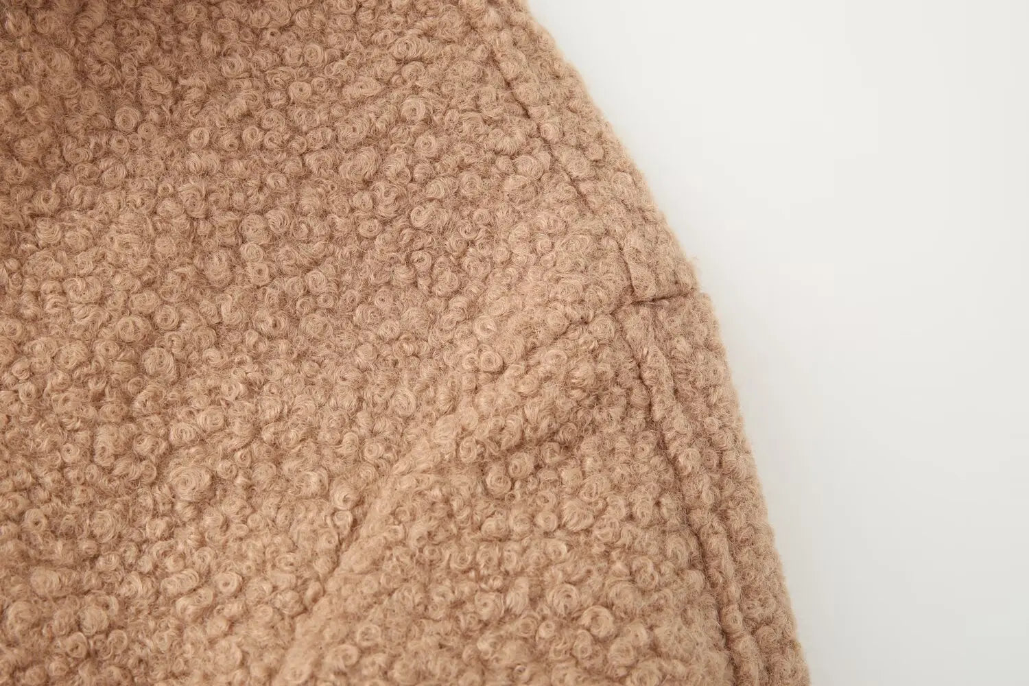 Women’s Winter Coat – Single-Breasted Lapel Jacket