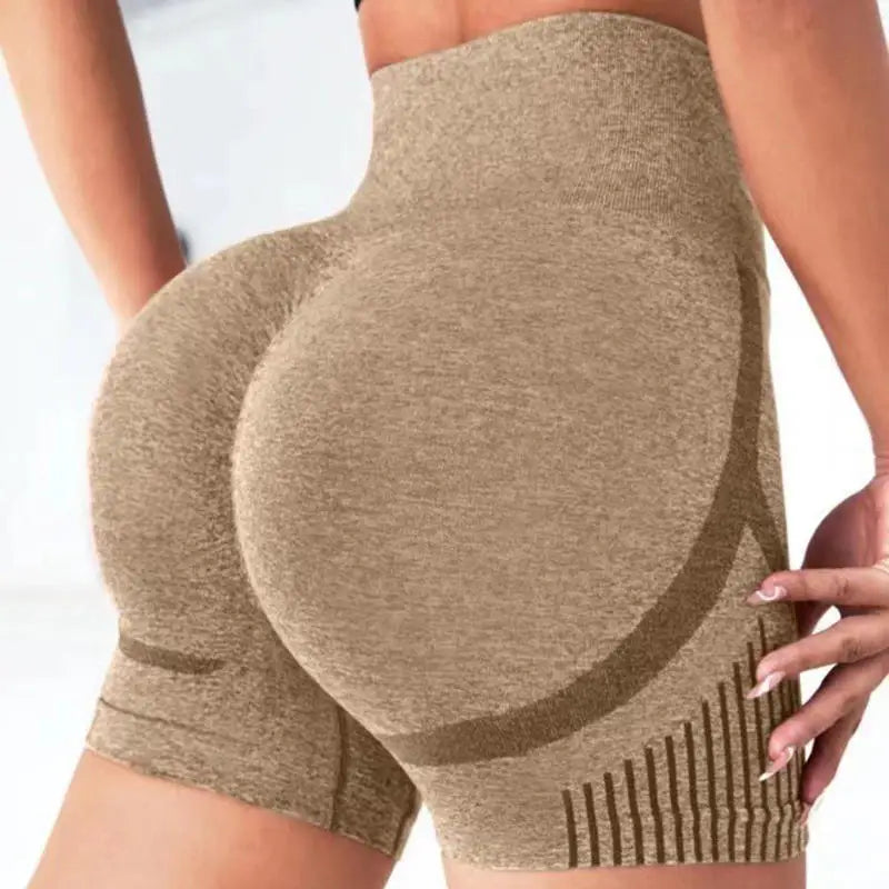 Women’s High Waist Yoga Shorts, Workout & Running Fitness Shorts