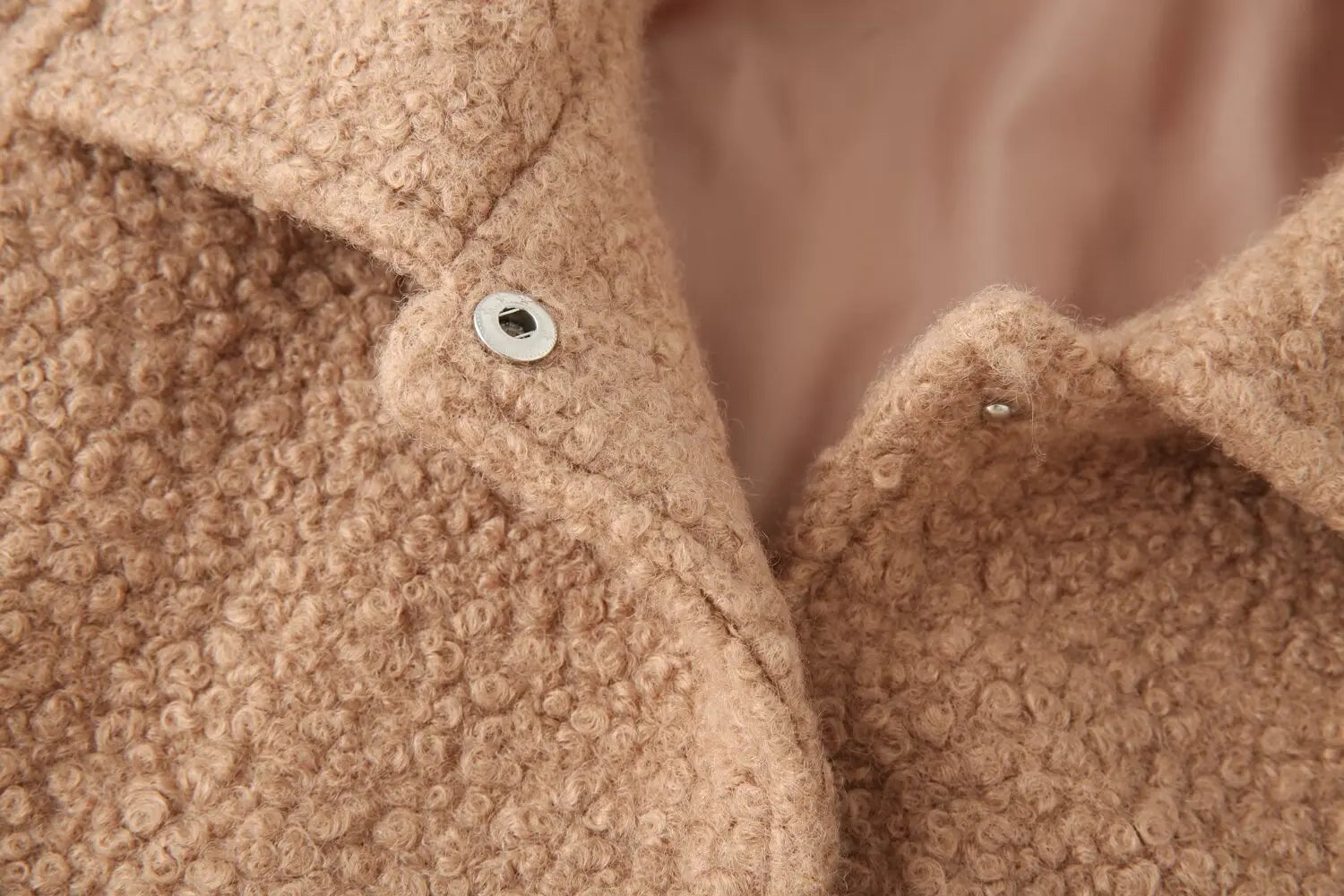 Women’s Winter Coat – Single-Breasted Lapel Jacket