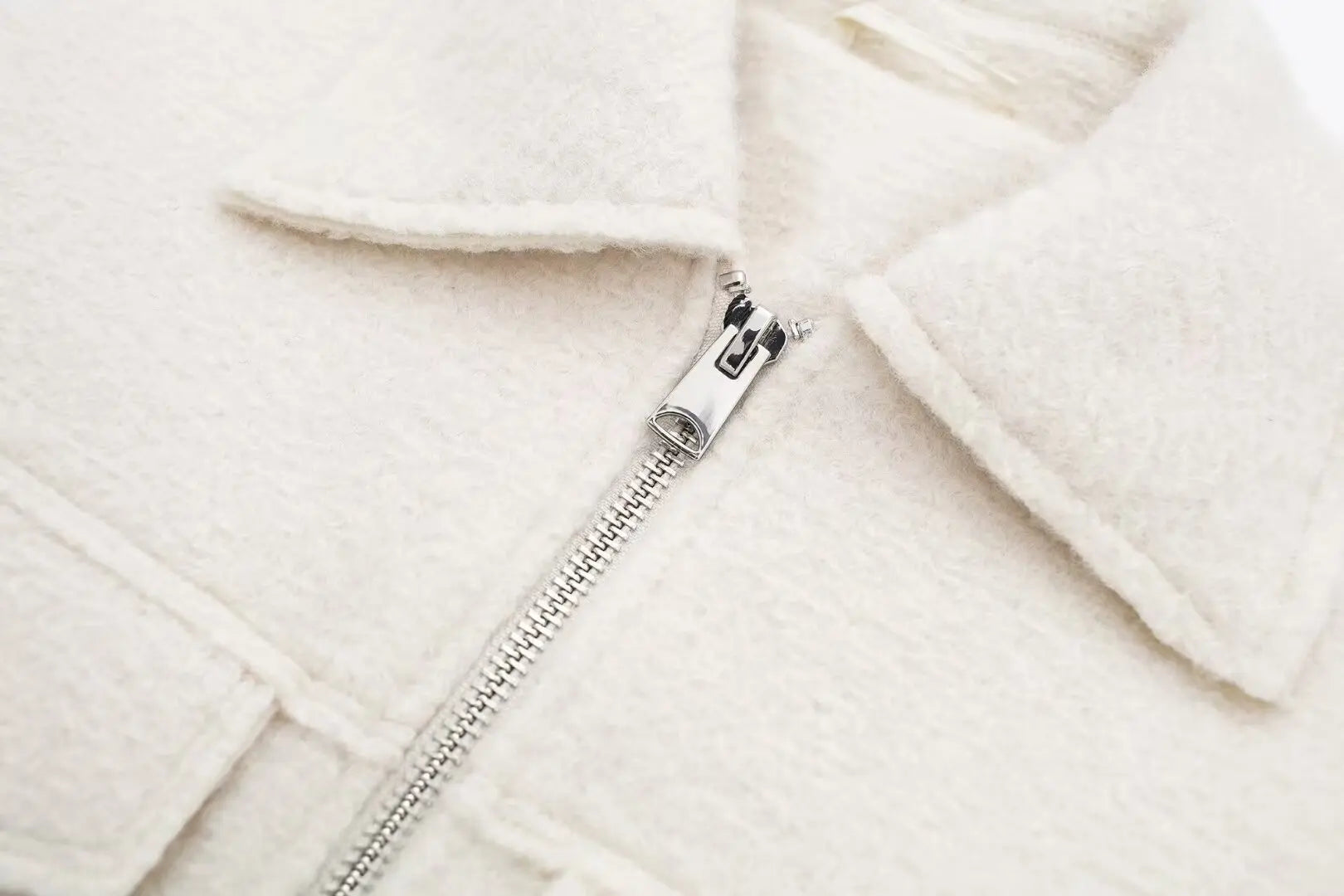 Women’s Casual Zipper Jacket – Elegant Autumn Outerwear