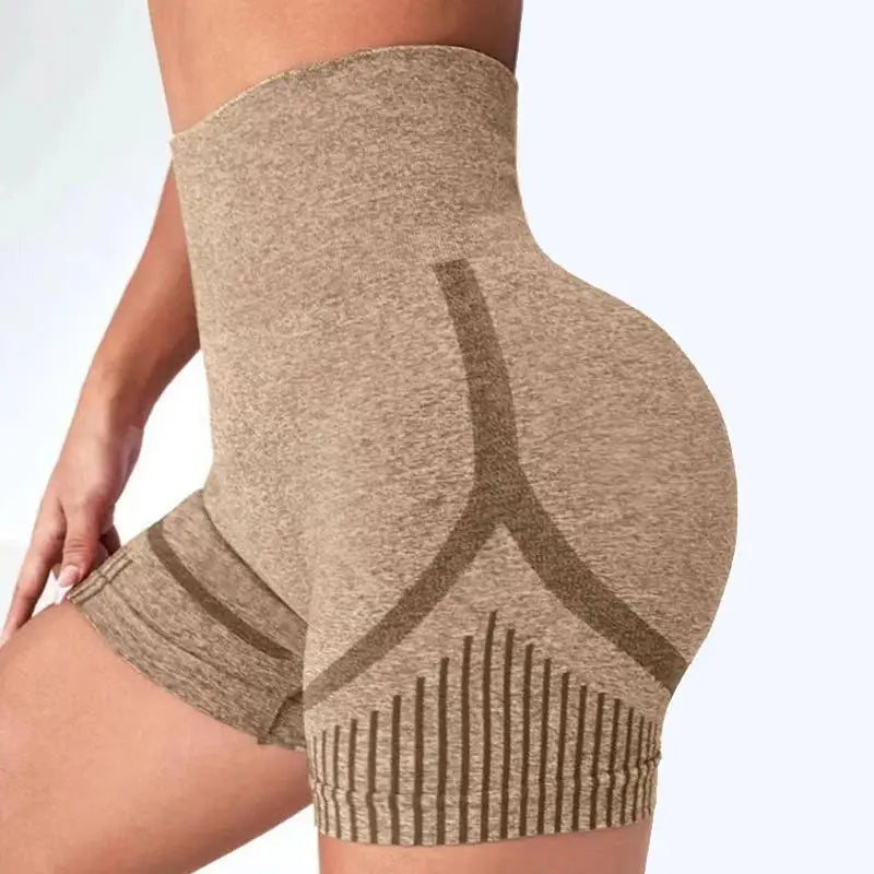 Women’s High Waist Yoga Shorts, Workout & Running Fitness Shorts