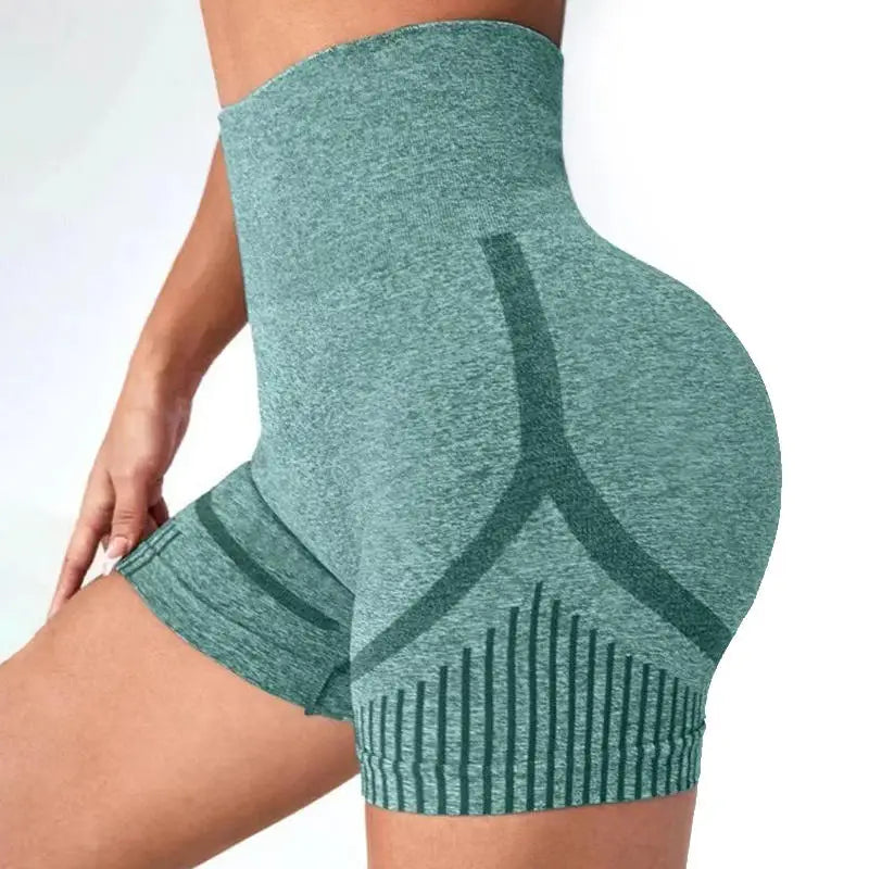 Women’s High Waist Yoga Shorts, Workout & Running Fitness Shorts
