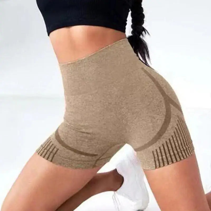 Women’s High Waist Yoga Shorts, Workout & Running Fitness Shorts