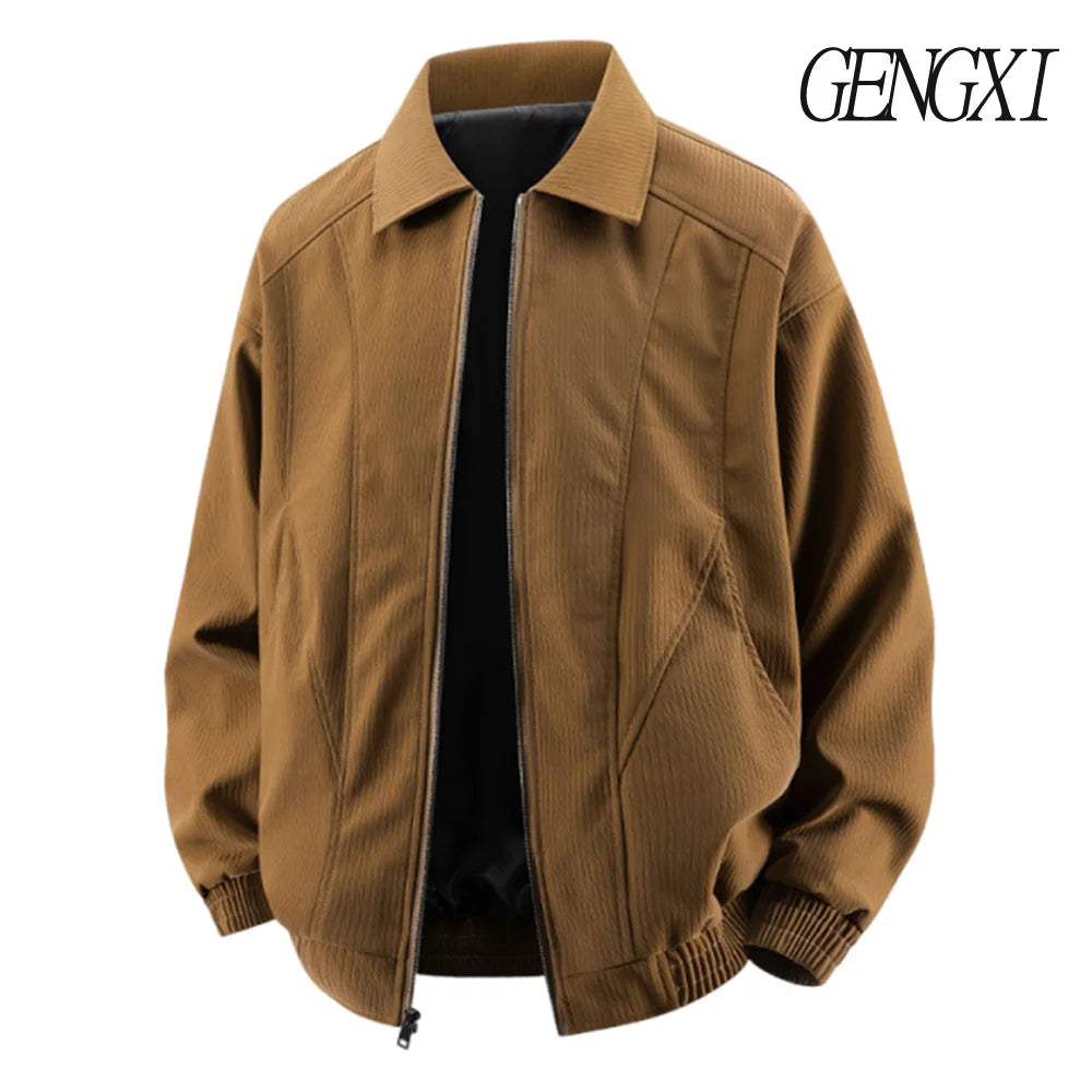 Men’s Retro Workwear Jacket – Cityboy Pilot Style Autumn/Winter Coat